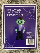 Winkey Halloween Inflatable Frankenstein 3FT Indoor Battery Operated Decoration