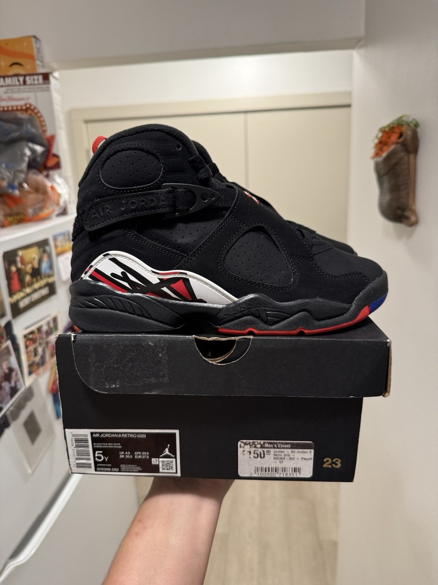 Size 5 (GS) - Jordan 8 Retro Mid Playoff for sale online | eBay