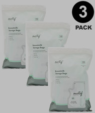 Motif Medical Breast Milk Storage Bags 8oz 300 Bags Lot Of 3-100ct -NIB/SEALED 