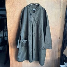 GALLEGO DESPORTES Olive Wool Nylon Overcoat Jacket from Japan used pre-owned 1F