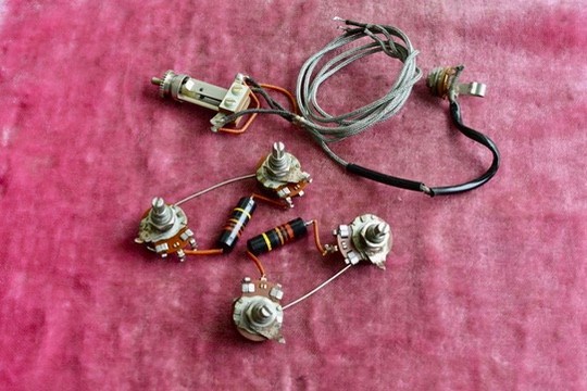 Vintage 1959 Gibson Les Paul PAF Wiring Harness Standard Goldtop Burst Centralab