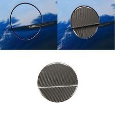 Carbon Fibre Fuel Tank Cap Cover Trim Sticker for Ford Mustang Decor Accessories