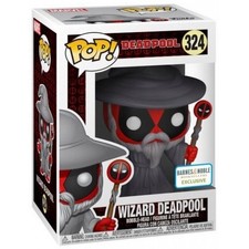 Funko POP! Figura Vinilo Exclusiva Marvel Wizard Deadpool #324 Barnes & Noble