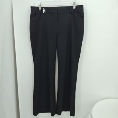 Express Editor Pants Womens 10S Black Bootcut Stretch Career Work Dress
