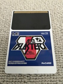 HUDSON PC Engine Soft AERO BLASTER Used