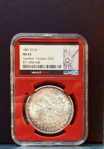 1881-CC Morgan Dollar NGC MS63 Silver $1 Coin Carson City Uncirculated