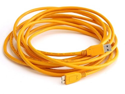 Original Tether Tools TetherPro USB 3.0 A / Micro B ca. 5m in orange