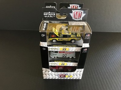 M2 Machines MOONEYES 6pc w/Sleeve '68 Plymouth Barracuda HEMI Super Stock MOON01