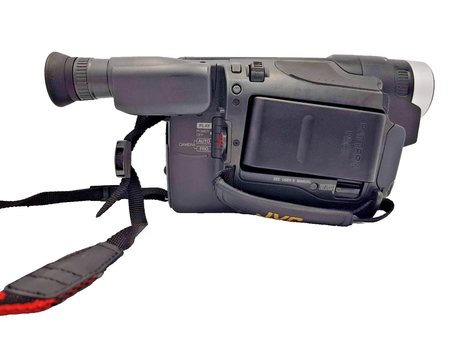 JVC GR-FX11 VHS-C PAL Compact VHS Camcorder Video Camera Vintage GR-FX11EK - Image 3 of 4