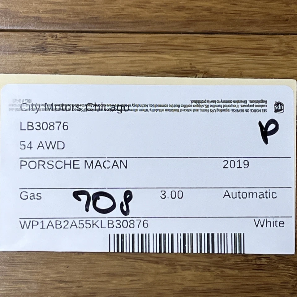 Porsche Macan 95B 2015-2022 equipamiento maletero revestimiento carga cubierta moldura OEM NOTA Foto 2 de 4