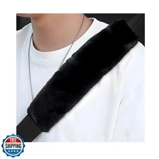 Yourkar 2 PCS Car Seat Belt Cover, Soft Auto Seatbelt Protector for a More Co