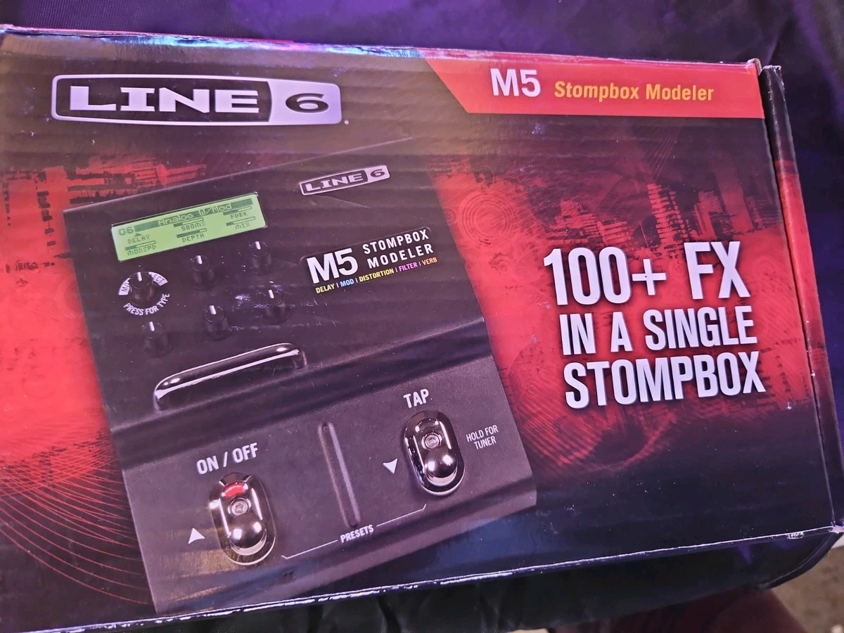 LINE6 M5 STOMPBOX MODELER 中古美品! line 6 m5 stompbox products for sale | eBay
