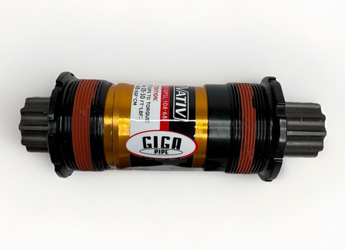 TruVativ Giga Pipe Team SL Cartridge Bearings ISIS 68x108mm BSA Bottom Bracket
