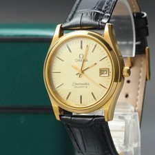 [Quasi Nuovo] Orologio Uomo OMEGA Seamaster Cal.1342 196.0190 Quarzo Tono Oro GIAPPONE