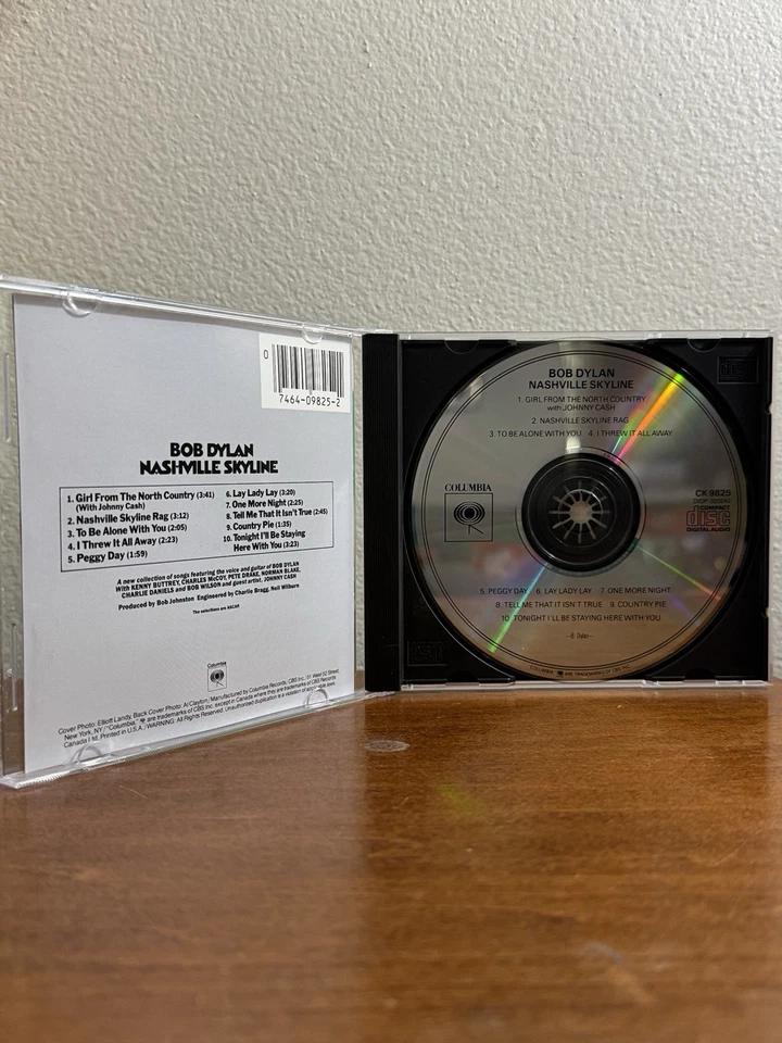 Bob Dylan – Nashville Skyline Album 1969 CD Foto 3 de 4