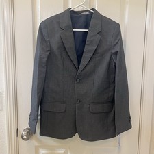 Cat  Jack Grey Blazer Suit Jacket Boys Size 16 NWT