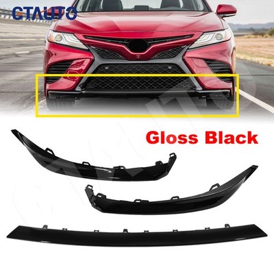 For Toyota Camry SE XSE 2018-2020 Front Bumper Side Lip Cover Lower Molding Trim