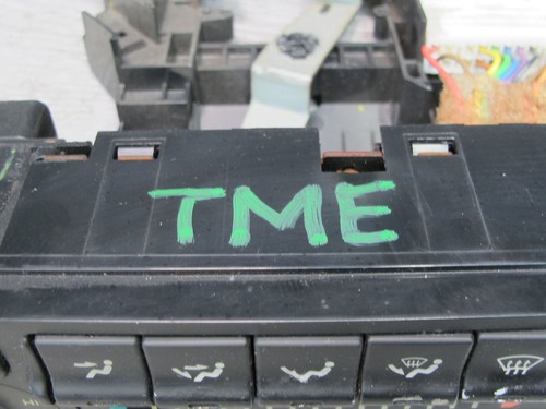 91-95 TOYOTA SW21L MR2 A/C HEATER CLIMATE CONTROL SWITCH PANEL OEM - Picture 2 of 13