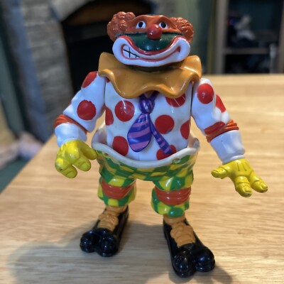 1992 Teenage Mutant Ninja Turtle Mirage Studios Crazy Clown Mike Figure TMNT