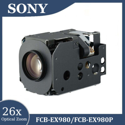 SONY FCB-EX980SP NTSC PAL 12X Digital Zoom 26X Optical Zoom Color Block Camera