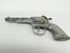 Vintage Gabriel Diecast Metal Toy Cap Gun- 6 Inches Long- Worn Condition