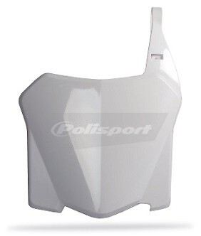 POLISPORT TABELLA PORTANUMERO BIANCO HONDA CRF 450 R 2008-2008 - Foto 1 di 1