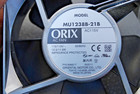 pack of two (2) ORIX MU1238B-21B AXIAL FAN  with guard and lead cord