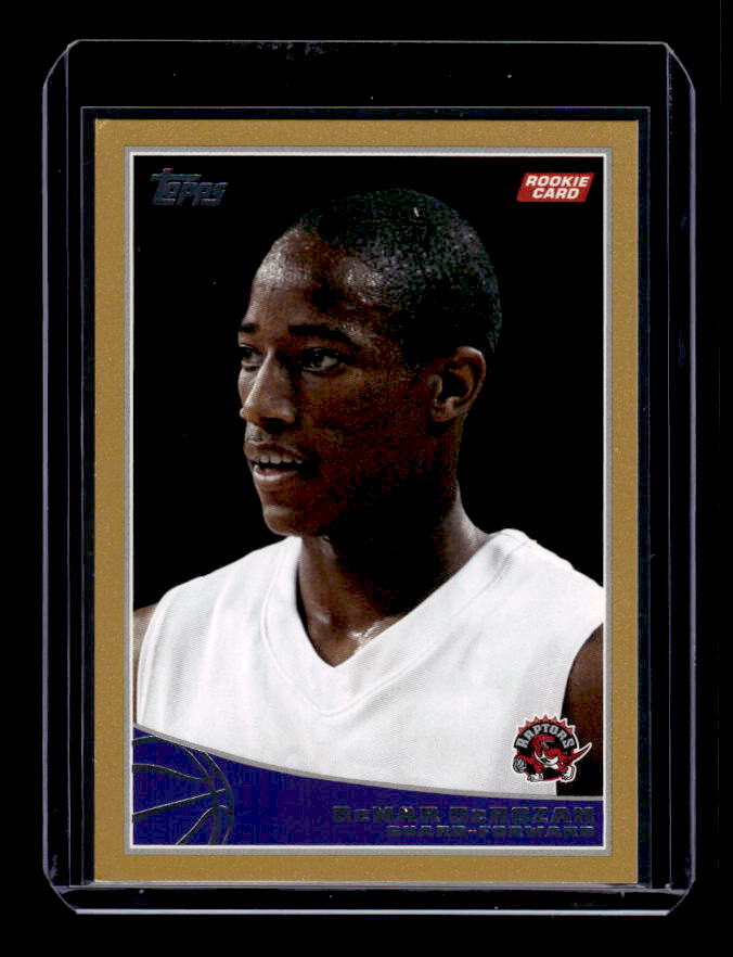 2009-10 Topps Gold #320 DeMar DeRozan /2009 - EXACT SCAN