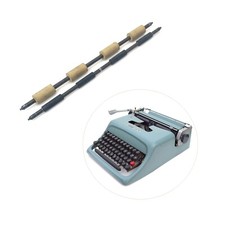 Front & Rear Feed Rollers for Olivetti Studio 44 Typewriter Original Vtg Part thumbnail