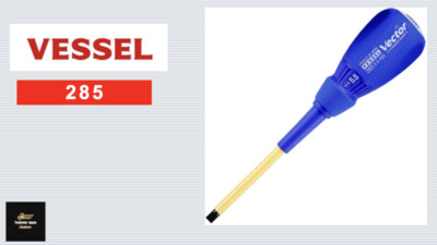 VESSEL 285 Driver for Vector Electric Works Screwdriver -5.5,+2 100 mm-150 mm