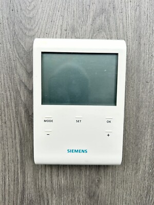 Siemens RDE100 festverdrahtetes digital programmierbares Raumthermostat 7 Tage