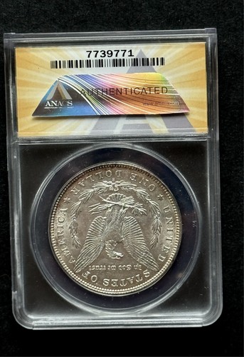 1899-S $1 ANACS MS60 DETAILS Morgan Silver Dollar - GREAT PRICE! - Picture 2 of 2