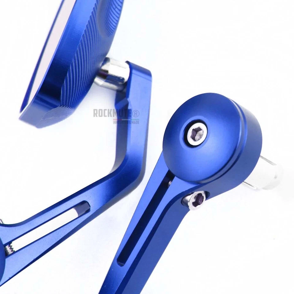 Vintage Round Mirrors Adjustable Pair For Aprilia STORM 125 SR150 SR160 SXR160 - Image 4 of 4