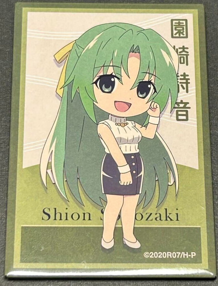 ピンズ・ピンバッジ・缶バッジ Shion Jaanese anime Higurashi When They Cry Square Can Badge Shion