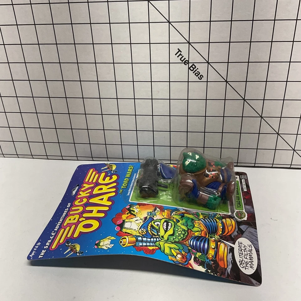 1990 Hasbro Space Adventures Of Bucky O'Hare TOAD AIR MARSHALL #5 NEW - Image 3 of 4