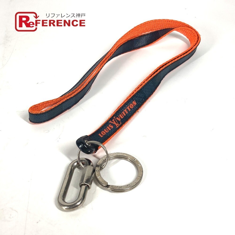 LOUIS VUITTON M67773 Damier Cobalt Portocre Lanyard Neck strap