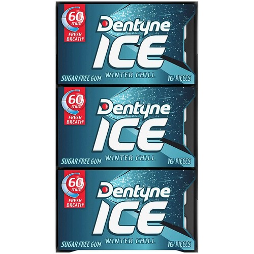 DENTYNE Fire Spicy Cinnamon, Ice Artic Chill, Spearmint, Peppermint Chewing Gums - Picture 25 of 26
