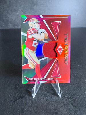 2024 Panini Phoenix - Franchise Future Red Christian McCaffrey #FFM-CMY /99 Mem