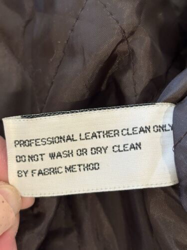 Vintage Round Tree & Yoke Men’s Size L Suede Bomber Jacket - Classic Brown - Picture 5 of 12