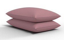 2X Polycotton Pillowcases Housewife Pair of Pillow Cases Covers Standard Size