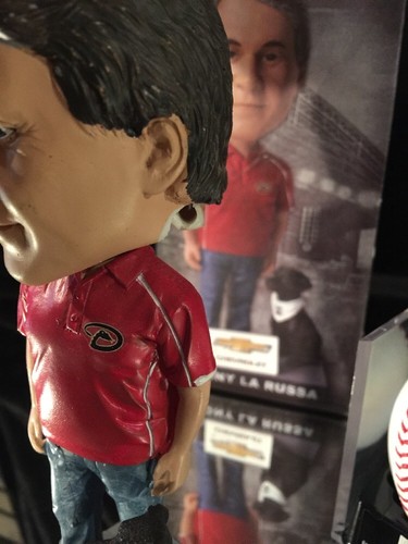 ARIZONA AZ DIAMONDBACKS TONY LARUSSA Sorteo Bobblehead Firmado Béisbol Automático - Imagen 5 de 5