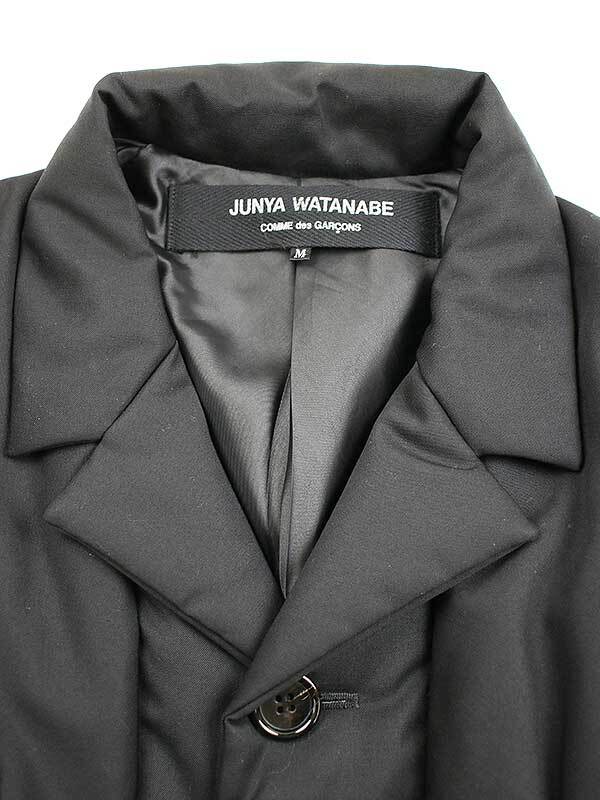 Blazer Junya Watanabe En Laine - Taille XS, Noir, Doublure Cupro - Neuf Avec étiquettes, Designer Japonais