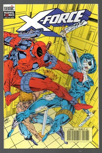 X-FORCE - Version Intégrale Lot de 9 Comics MARVEL Sémic 1992 VF / TBE - Photo 5/10