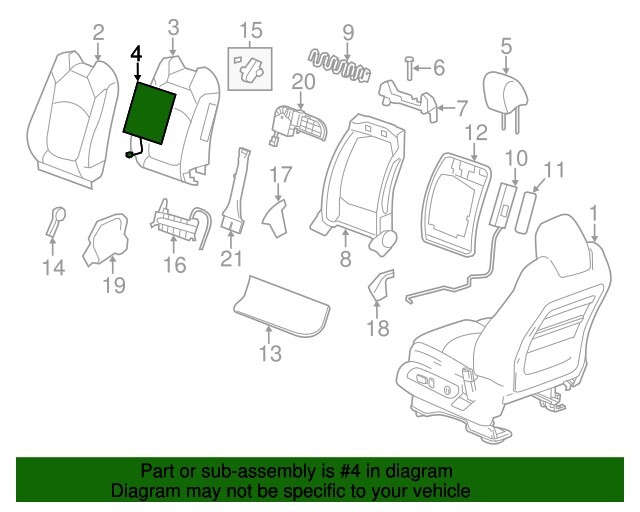 その他 mintia NEW OEM GM Front Seat Back Heater Element 25949212 Traverse