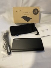 13000 mAh power bank With Mesh Storage/carry Pouch