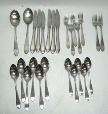 27 Pieces Gorham Georgetown-Old Stainless Sat...