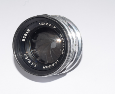 Leidolf Wetzlar Lordon 1.9/50mm Lens | eBay