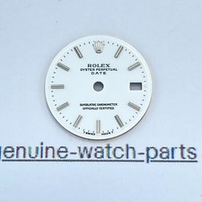 Genuine Rolex DateJust 26mm Lady Date 79190 79240 Stick Baton White Dial