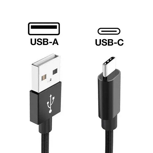 OEM Verizon 6FT USB-A to USB-C Sync Charging Cable For Samsung S23 S10 S20 S22 - Picture 1 of 2