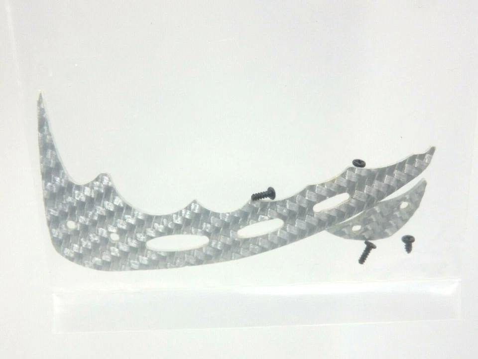 NOVO GAUI 100 & 200 TAMANHO CF BARBATANA PRATA E CAUDA TIPO C (203605) PARA HELICÓPTEROS DE CONTROLE REMOTO - Imagem 2 de 4